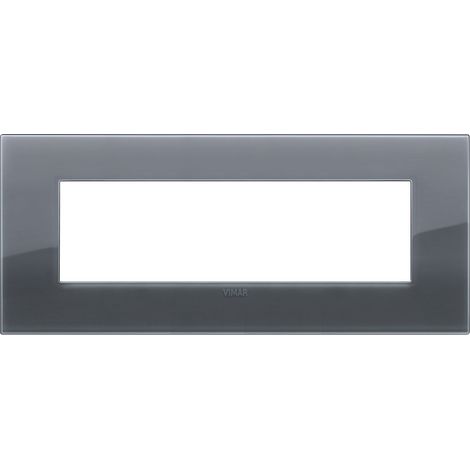 VIMAR - 19657.61 Plaque réflexe Classic 7M, gris fumé
