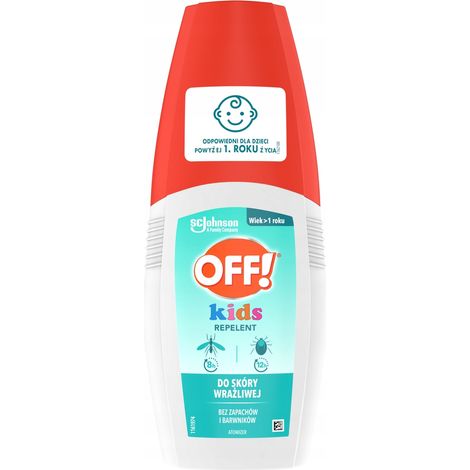 Repelente líquido OFF Kids contra mosquitos y garrapatas para niños de 1 año en adelante, 100 ml. (1/4)