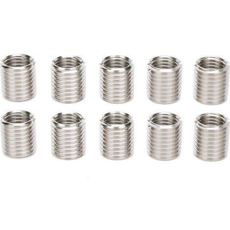 GARRYFIZH Manchon de réparation de Conversion de fixation de filetage d'écrou d'insertion, vis M16 femelle et M20 mâle 10 pièces