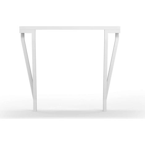Recibidor modelo 732 acabado blanco, 79cm(alto) 90cm(ancho) 28cm(prof.) (1/3)