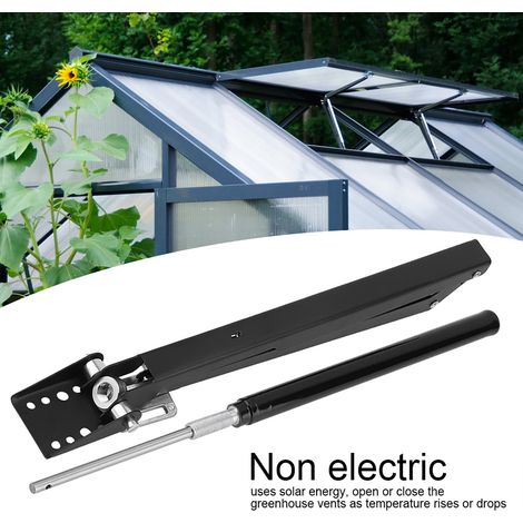 Ouverture de fenêtre de serre, ventilation automatique, serres automatiques sensibles à la chaleur solaire, toit de serre automatique (1/5)