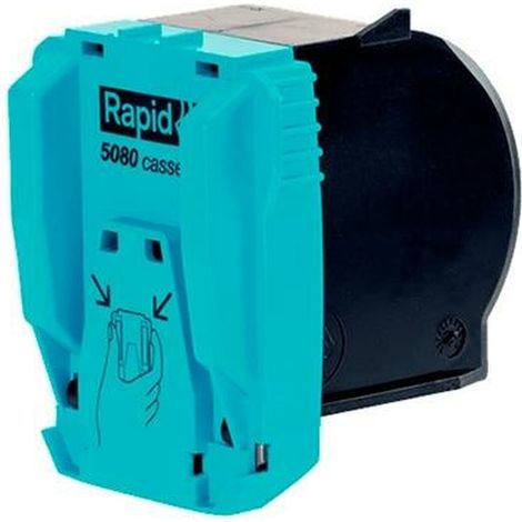 Rapid R5080 Cassetta di graffette in acciaio 5000 pezzi (1/3)