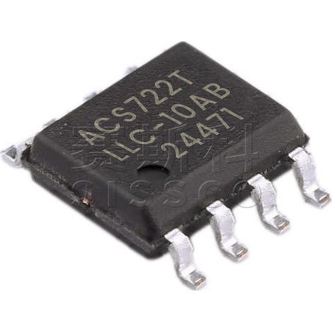 Circuit intégré de composant électronique ACS722LLCTR-10AB-T, 5 unités de circuit intégré de composant électronique, 5 unités expédiées.