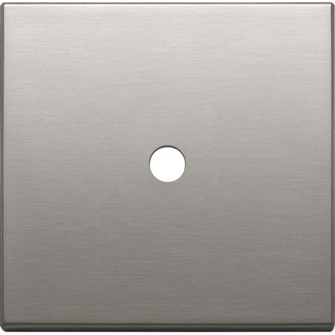 VIMAR - 22682.RN.1.11 Placca 2Mx1 Tondo nichel spazzolato