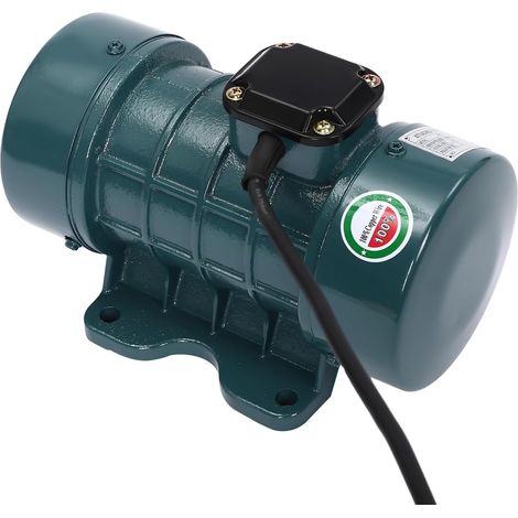 Moteur vibrant électrique 250 W vibrateur asynchrone électrique pour béton, robuste, à fil de cuivre, hautes performances, idéal pour tables vibrantes et chantiers, 2840 tr/min, fonte, base stable (1/5)