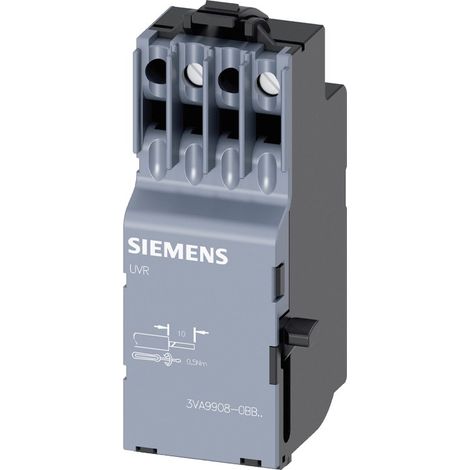 Siemens 3VA9908-0BB25 Sganciatore 1 pz. (L x A x P) 25.7 x 65.1 x 28.8 mm (1/2)