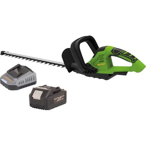 Taille-haie sans fil Procraft PZA24bb 20 V 510 mm sans balais + 1 batterie 4,0 Ah + chargeur (1/3)