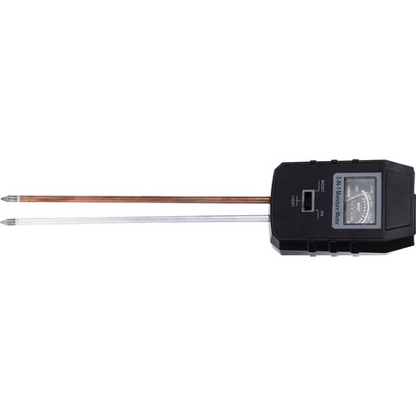 Testeur de sol 3 en 1 pour plantes, mesure pH, humidité et luminosité, usage intérieur et extérieur, RZ97 (1/5)