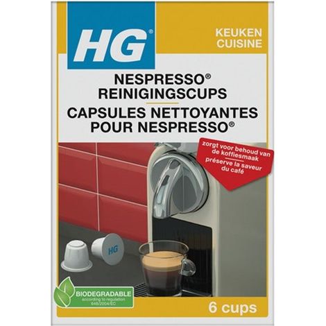 Tazas de limpieza HG Nespresso®