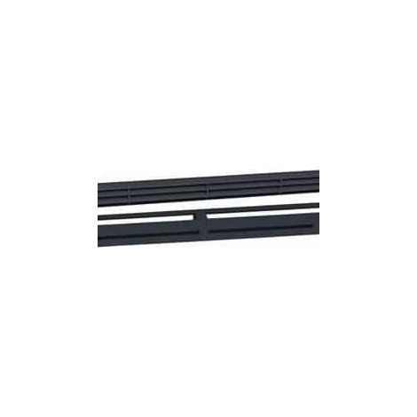 Atlantic – Entrée d'air hygroréglable compacte 400 x 36 mm – Débit variable 5 à 45 m³/h – Confort acoustique 34 dB – Gris anthracite (1/5)