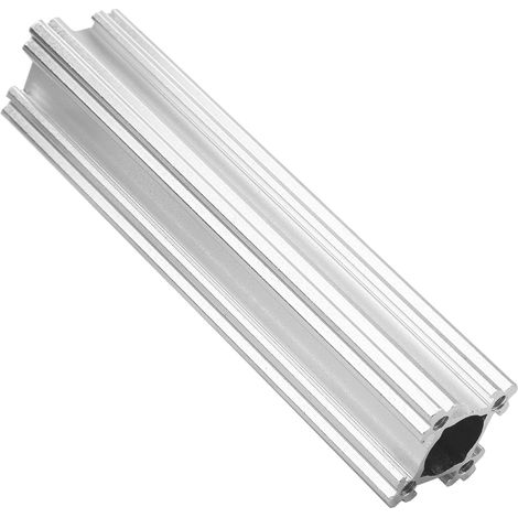 Profilé aluminium rainure en T 120x24mm, accessoire pièces robotique, extrusion industrielle robuste (1/5)