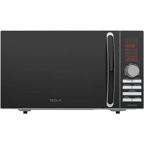 Micro-ondes grill 23l 800w silver/noir - Tesla - MW2390MB (1/4)