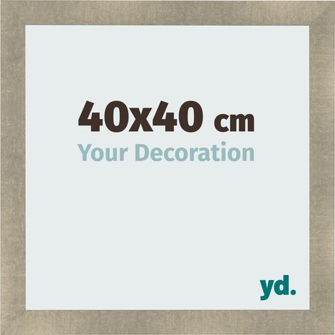 yd. - Cadre photo 40x40 - Or Antique - MDF - Pisa (1/5)