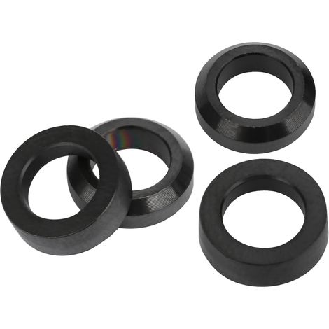 Entretoise concave-convexe en alliage de titane pour VTT, base de frein à disque à vis de fixation, rehausse (1/5)