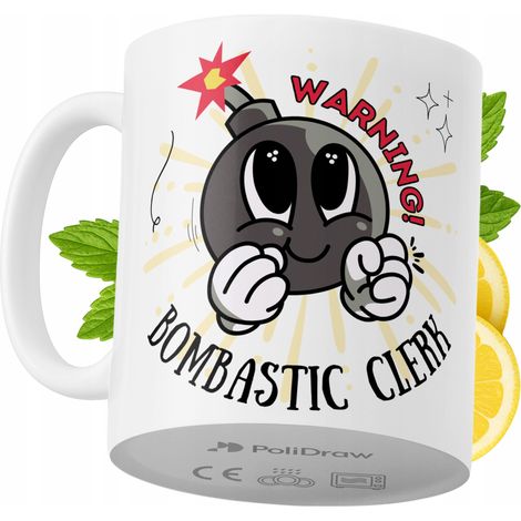 Lustige Kaffeetasse mit witzigem Textdesign – ideal für Geburtstage, Namenstage und Feiertage. Hochwertige Tasse für besondere Anlässe im Büro oder Homeoffice. Farbe: Weiß, 330 ml.
