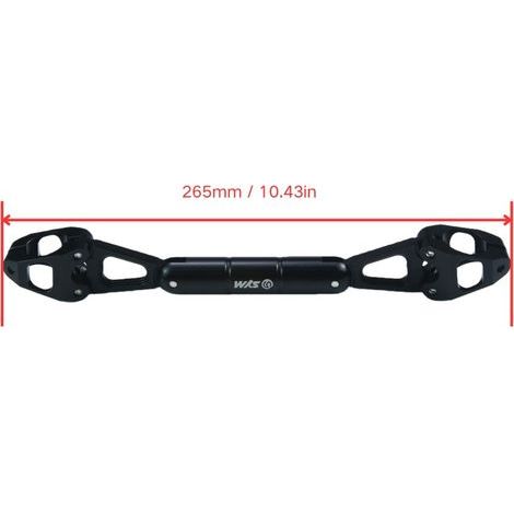 Support téléphone en aluminium pour guidon de moto – Barre extensible universelle – Adapté aux scooters et tout‑terrain (1/5)