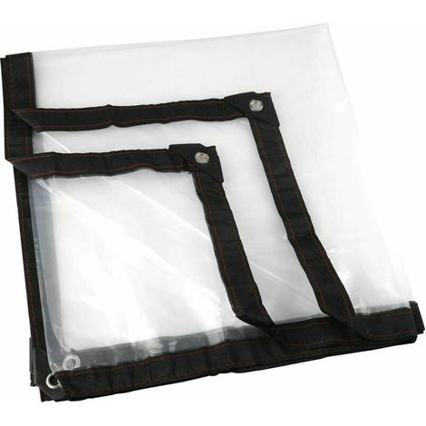 Transparent Tarpaulin, Clear Garden Waterproof Tarpaulin Anti-freeze Rainproof Insulation Film Canopy Pe Plastic Cover (22m) (1/5)