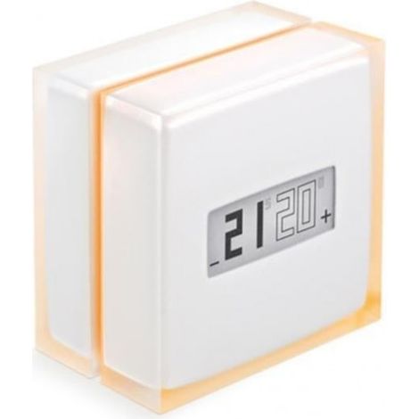 Netatmo – Thermostat connecté intelligent filaire ou sans fil – Gestion de chauffage connecté – Compatible Wi-Fi 802.11 b/g/n – Programmable avec planning quotidien (1/10)