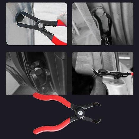 Pince à pousser robuste pour métaux, outil d'extraction de goupilles à 30 degrés (1/4)
