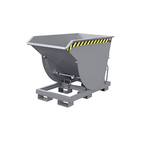 Volquete  modelo estrecho  capacidad 0,75 m³  carga máx 3000