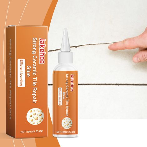 Fliesenreparaturpaste für abgefallene, rissige, ausgehöhlte, zerkratzte oder beschädigte Fliesen – 100 g -- DTEKGAZ (1/5)