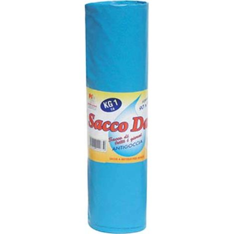 SACCO IMMONDIZIA CONDOMINIO - CM 80X110 AZZURRO CF=PZ 10 - 20 confezione