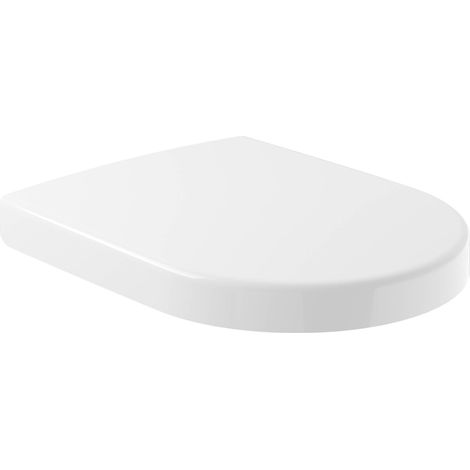 Villeroy & Boch Subway 2.0 WC-Sitz mit abnehmbaren Sitz, Weiß Alpin, 9M68Q101