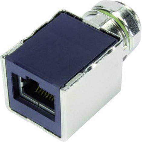 Adaptateur HARTING 21033812401 Adaptateur/prolongateur droit Nombre total de pôles: 4 1 pc(s) R079641 (1/2)