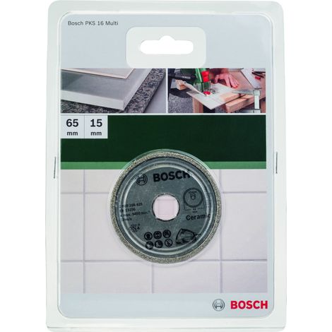 Disco diamante cerámica:PKS 16Multi:DIY BOSCH 2609256425