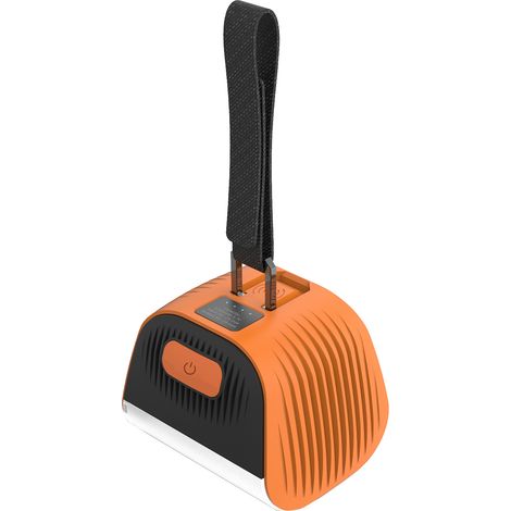 Linterna portátil para acampar, impermeable, para colgar, recargable por USB, de bajo consumo, con indicador de nivel de batería, ultrabrillante, ideal para acampar, hacer senderismo y picnics. (1/5)