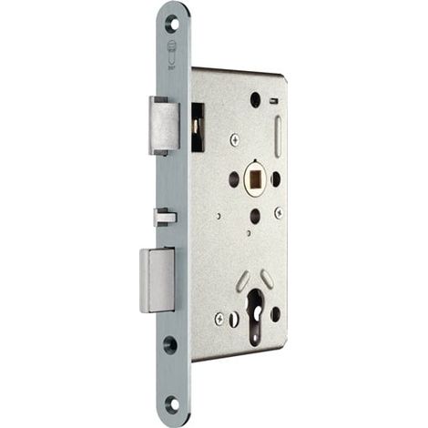 Serrure à mortaise anti-panique Ser.21 APK Fkt.E rd 24/65/72/8mm DIN droite.Acier inoxydable autobloquant.SSF (1/3)