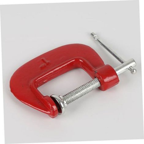 Jeu 9 Serre-Joints G Légers Rouges – Ouverture Mâchoire 2,5 cm – Menuiserie, Soudage, Auto