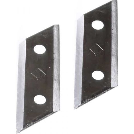 Matijardin – Couteaux broyeurs pour Alko 325967 – Lot de 2 – Longueur 104 mm – Largeur 30 mm – Épaisseur 3 mm pour coupe précise