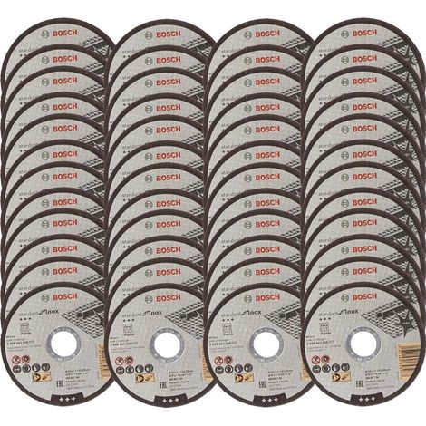 48x Bosch PRO 125mm 1mm Thin Slit Cutting Discs Blades Inox Rapido 5.5"" Grinder (1/3)