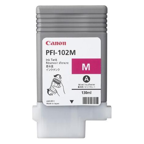 Canon PFI-102M cartouche d'encre 1 pièce(s) Original Magenta