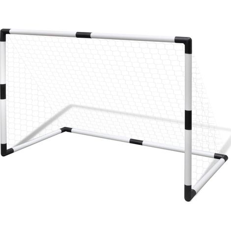INLIFE Set de but de football poteau et filet 91,5 x 48 x 61 cm (1/5)