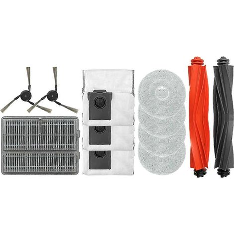 Pour balai Dreame X40Pro : rouleau principal, brosse latérale, filtre HEPA et chiffon de nettoyage (1/5)