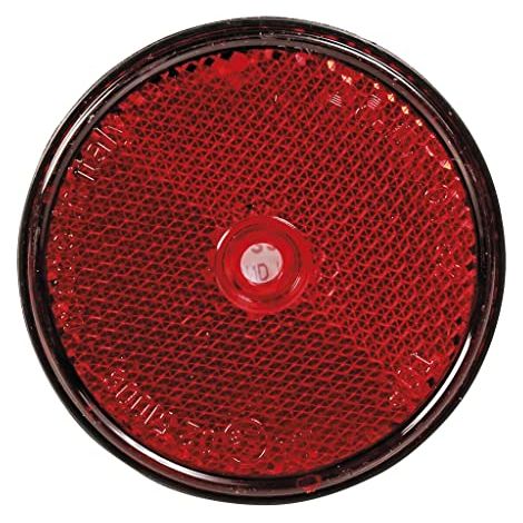 Catadioptre Rond Rouge
