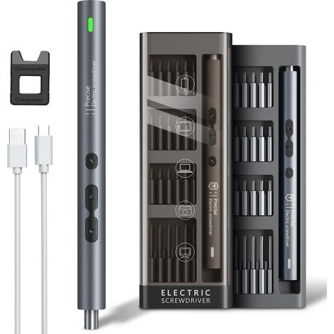 Kit de tournevis électrique (51 en 1), portable, adapté à la réparation de téléphones portables et de montres. (1/5)