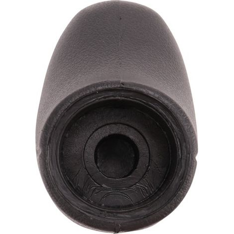 1 Set, Farbe: Schwarz, Material: ABS, 2 schwarze Staubschutzkappen für Auto-Schaltknäufe. (1/4)