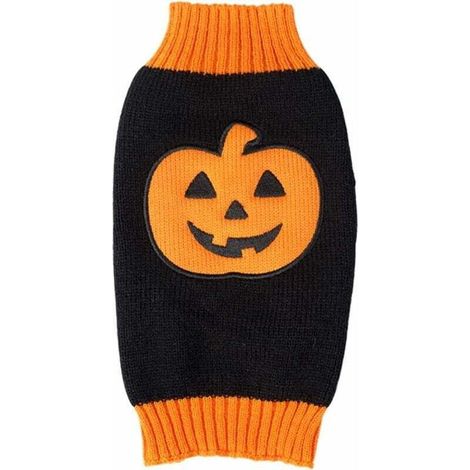 Vêtements pour animaux de compagnie citrouille d'Halloween (XS)-Fei Yu (1/4)