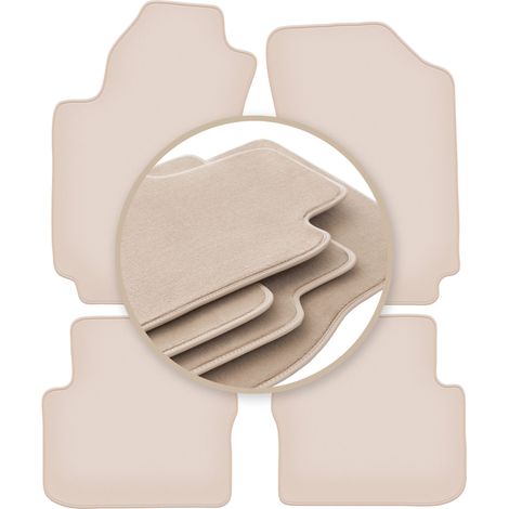 Tapis beiges PREMIUM pour : Fiat Stilo berline, break 2000-2008 (1/5)