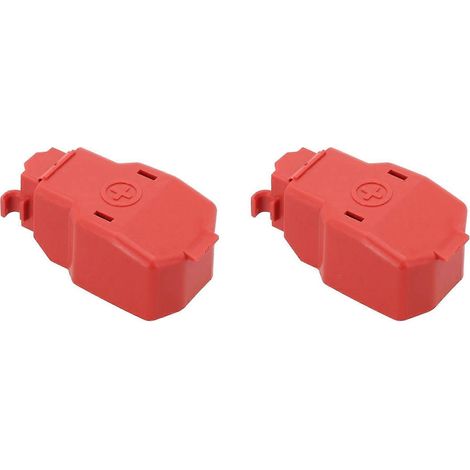 Deux caches pour bornes positives de batterie (32418-R40-003) compatibles avec Honda Accord 10-17 et Honda CR-V 17-23. (Cache pour borne positive de batterie 32418R40003) (1/5)