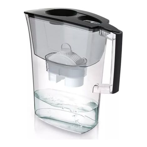 Pack Jarra Filtrante Laica Prime Line Elegante/ 3L/ Negro/ Jarra + 1 Filtro BI-FLUX