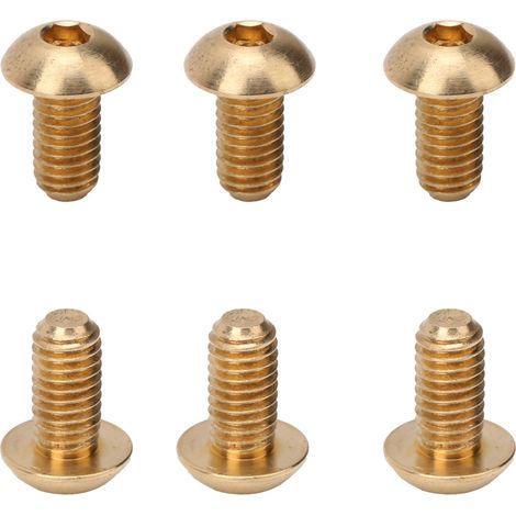 50 vis à six pans creux en cuivre M5 x 10 mm (1/5)