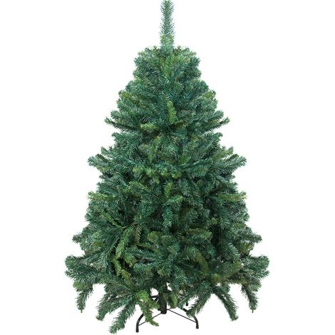Albero di Natale da 150cm 650 Rami con Base in Metallo Pino Christmas Top (1/4)