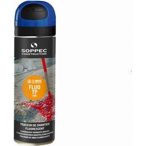 Spraydose - SOPPEC Baustellenmarkierer fluo tp blau 9-12 Monate 500 ml - 141519