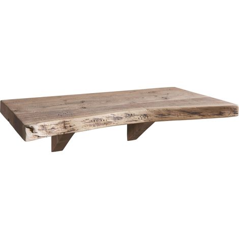Wandregal Akazie 60x30x18 Natural Stone lackiert FREEFORM 137