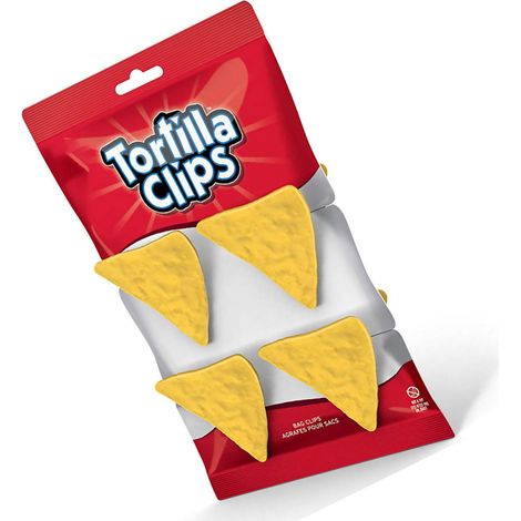 Set mit 5 kreativen dreieckigen Kunststoffclips für Chips, Snacks, zum Verschließen von Verpackungen, zum Sichern von Nähten und Papieren (1/3)