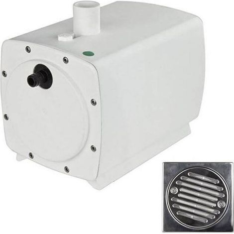 Saniflo SANIFLOOR 1 Shower Waste Pump with Wet Room Shower Waste for Tiled Floor
